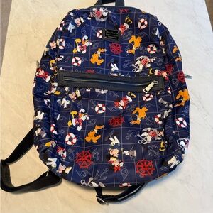 Loungefly Navy Blue Disney Backpack